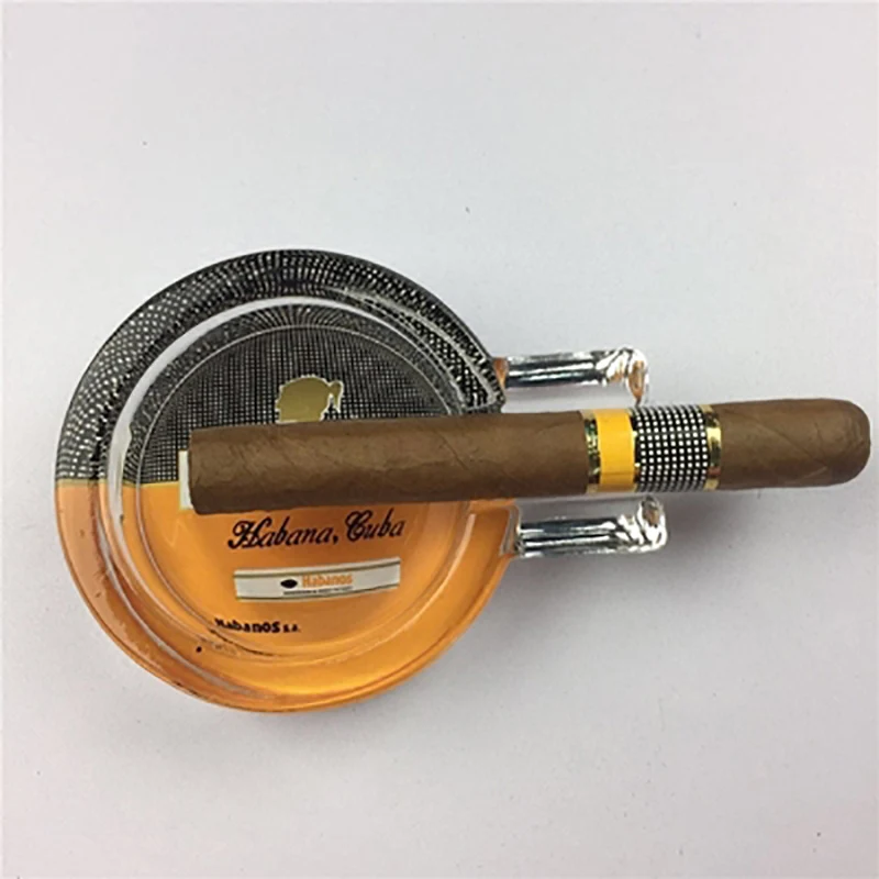 Good Quality! So Nice! COHIBA Classic Gadgets Portable Transparent Pattern Crystal Cigar Ashtray
Good Quality! So Nice! COHIBA Classic Gadgets Portable Transparent Pattern Crystal Cigar Ashtray