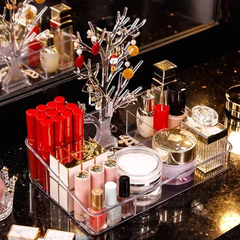 Acrylic Makeup Storage Case Nail Polish Rack Lipstick Cosmetic Storage box Holder Makeup Brush Organizer Jewelry Holder Tree
Acrylic Makeup Storage Case Nail Polish Rack Lipstick Cosmetic Storage box Holder Makeup Brush Organizer Jewelry Holder Tree