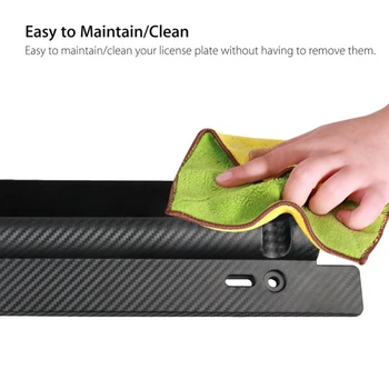 Accessories License Plate Frame Black Exterior Decal Trim Universal Adjustable Carbon Fiber style
Accessories License Plate Frame Black Exterior Decal Trim Universal Adjustable Carbon Fiber style