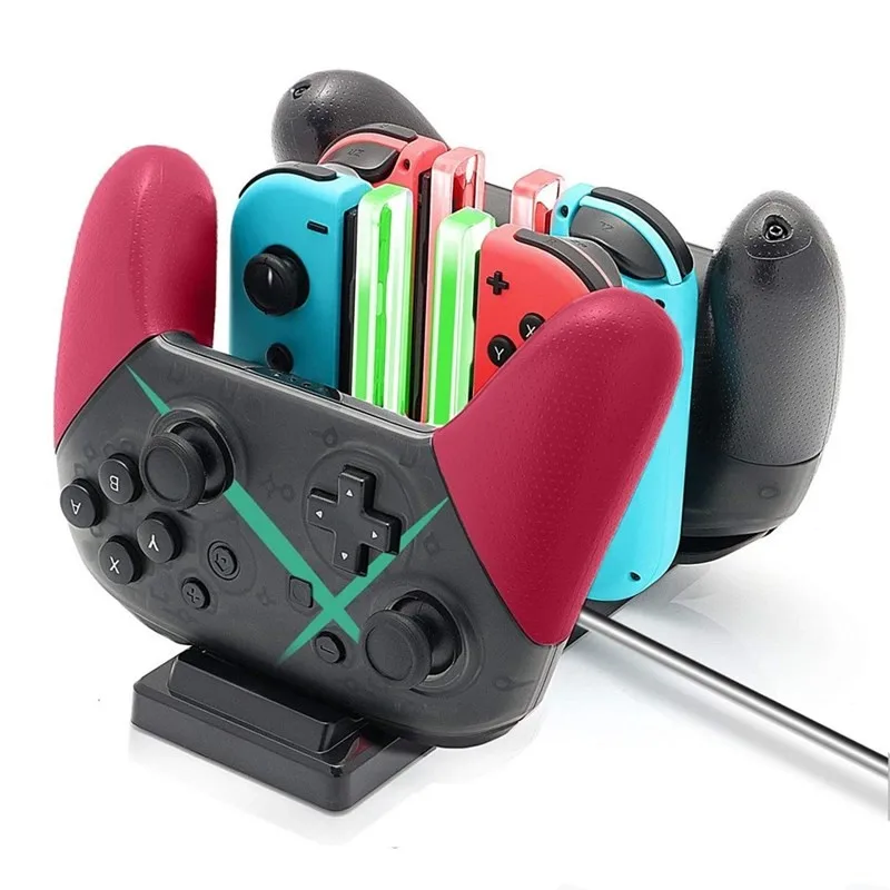 Charging Dock For Nintend Switch Joy-con Controller LED Type-C Charger For Nintendo Switch Pro Gamepad Charge Stand NS Switch
Charging Dock For Nintend Switch Joy-con Controller LED Type-C Charger For Nintendo Switch Pro Gamepad Charge Stand NS Switch