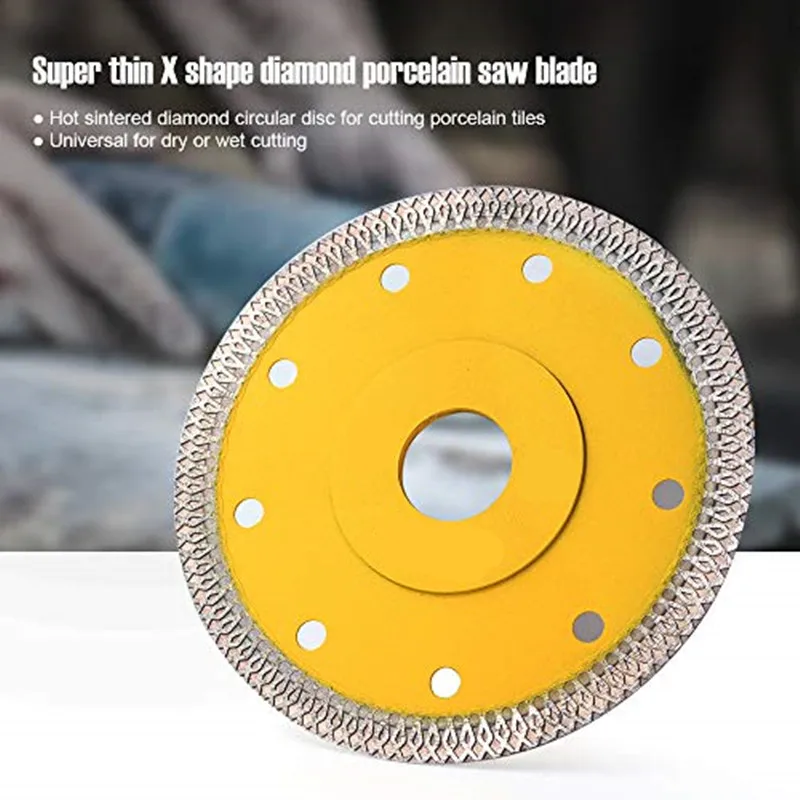 105/115mm/125mm super thin diamond porcelain saw blade hot sintered diamond circular disc for cutting porcelain tiles sharpness
105/115mm/125mm super thin diamond porcelain saw blade hot sintered diamond circular disc for cutting porcelain tiles sharpness