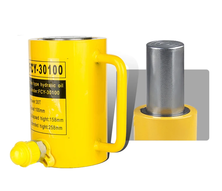 1 шт. длинный гидравлический цилиндр FCY-30100 домкрат с выходом 30T ход 100 мм |