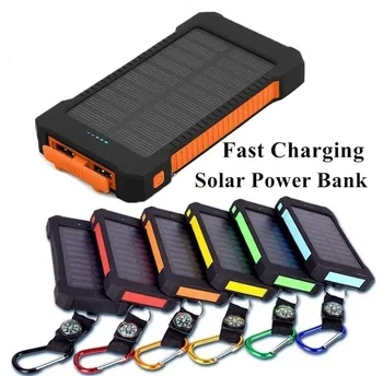 Solar Power Bank 30000mah Waterproof for All Powerbank Fast External Battery Portable Charger Buy2Get10%off
Solar Power Bank 30000mah Waterproof for All Powerbank Fast External Battery Portable Charger Buy2Get10%off