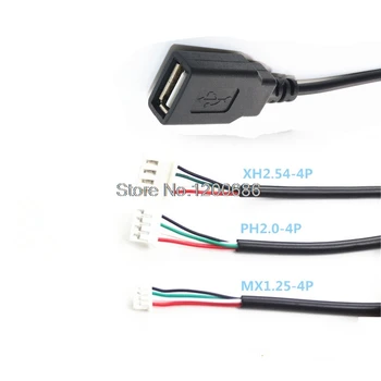 0.3M 30CM USB Female Jack to XH2.54 1.25 ZH1.5 PH2.0 XH2.54 dupont 2.54 4P wire cable harness
0.3M 30CM USB Female Jack to XH2.54 1.25 ZH1.5 PH2.0 XH2.54 dupont 2.54 4P wire cable harness