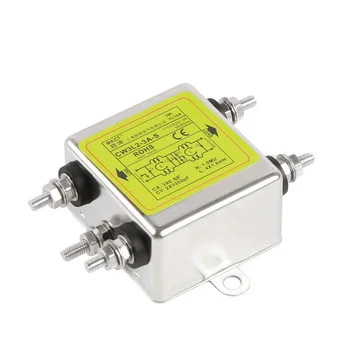Bolt Connection Single-Phase EMI Anti-interference AC 220V Bipolar Purification CW3L2-3A/6A/10A/20A-S Power Filter
Bolt Connection Single-Phase EMI Anti-interference AC 220V Bipolar Purification CW3L2-3A/6A/10A/20A-S Power Filter