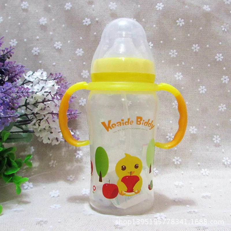 Chick Cady Newborn Infant Wide Aperture Automatic Grip PP Feeding Bottle 260ml with Handle Straw Kd1078
Chick Cady Newborn Infant Wide Aperture Automatic Grip PP Feeding Bottle 260ml with Handle Straw Kd1078