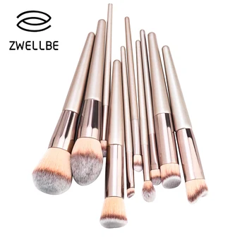 1Set Champagne Makeup Brushes For Foundation Powder Blush Eyeshadow Concealer Lip Eye Make Up Brush Cosmetics Beauty Tools
1Set Champagne Makeup Brushes For Foundation Powder Blush Eyeshadow Concealer Lip Eye Make Up Brush Cosmetics Beauty Tools