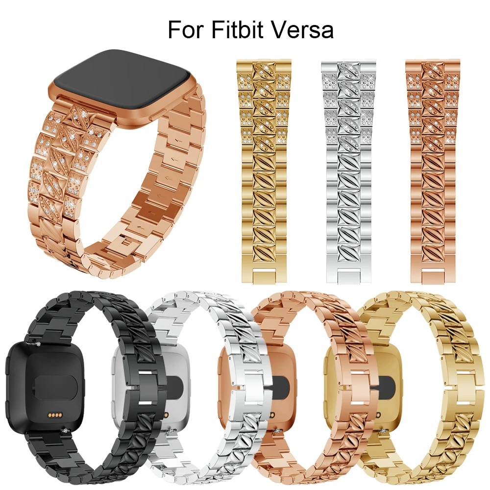 Aluminum alloy Watch Strap For Fitbit Versa new fashion smart watchBand classic Bracelet Replacement Metal Wristband Accessories
Aluminum alloy Watch Strap For Fitbit Versa new fashion smart watchBand classic Bracelet Replacement Metal Wristband Accessories