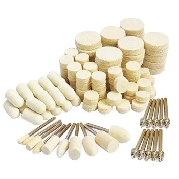 Felt Polishing Pad Set Wool Buffing Wheels Point Mandrel Kit Shank Rotary Tools Accessories
Felt Polishing Pad Set Wool Buffing Wheels Point Mandrel Kit Shank Rotary Tools Accessories