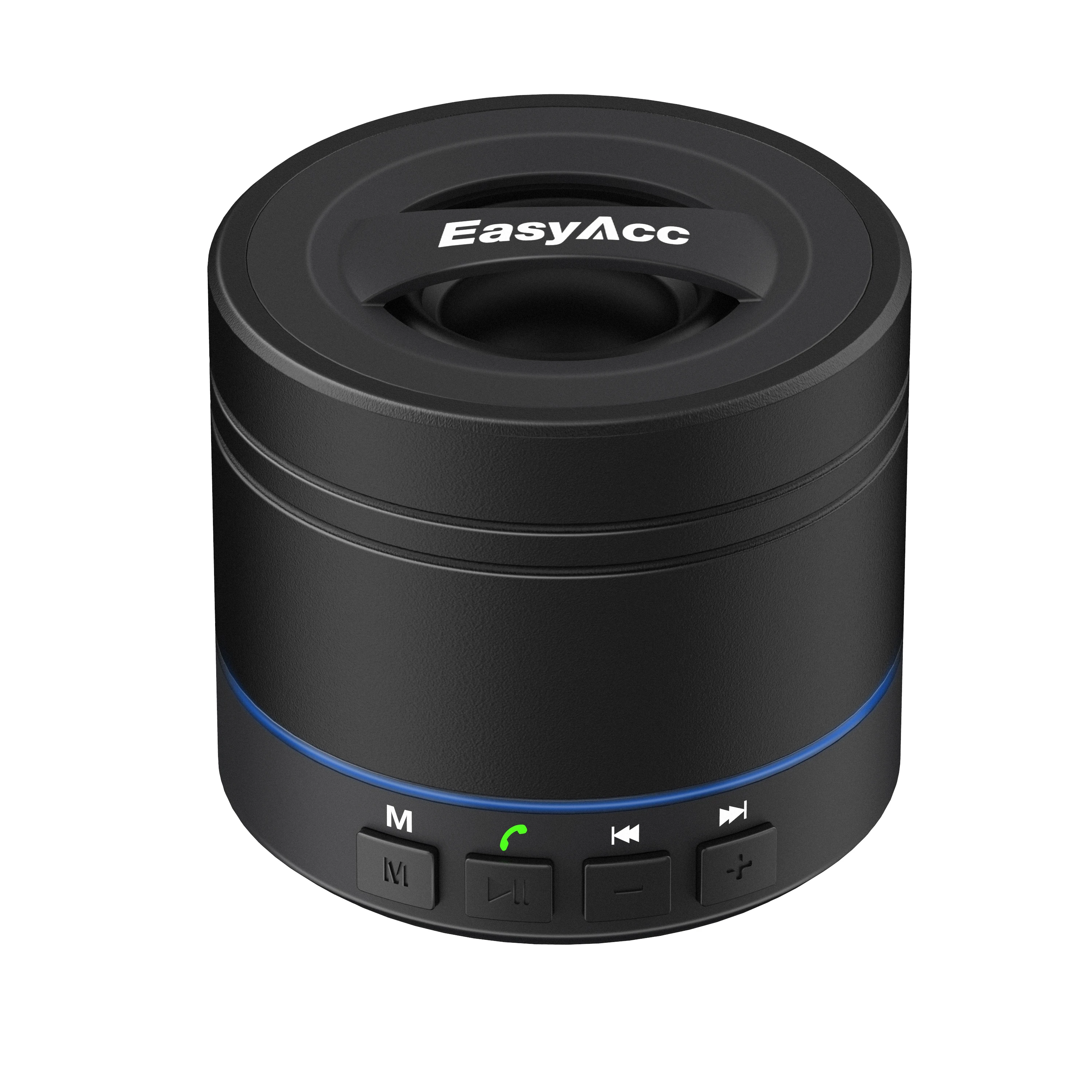 EasyAcc Mini Portable Bluetooth 4.0 Speaker with Mic 3.5mm Aux FM Micro SD Card Support Rechargeable boombox Speaker Matte
EasyAcc Mini Portable Bluetooth 4.0 Speaker with Mic 3.5mm Aux FM Micro SD Card Support Rechargeable boombox Speaker Matte