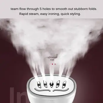 800W Handheld Garment Steamer Brush Portable Steam Iron For Clothes Generator Ironing Steamer For Underwear Steamer Iron 
800W Handheld Garment Steamer Brush Portable Steam Iron For Clothes Generator Ironing Steamer For Underwear Steamer Iron