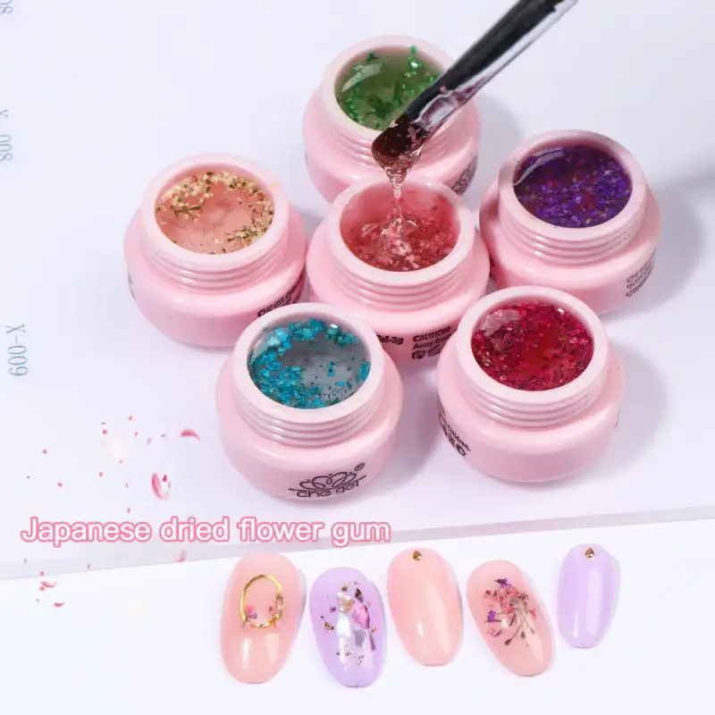 CHE GEL Nail Polish Nail Art Japanese Dried Flower Glue Transparent Petal UV Gel Gradient Nail Glue Manicure Decoration TSLM2
CHE GEL Nail Polish Nail Art Japanese Dried Flower Glue Transparent Petal UV Gel Gradient Nail Glue Manicure Decoration TSLM2