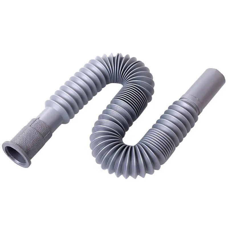 Water Drain Flexible Hose Pipe Kitchen Basin Strainer Sink Extension Drain Gray 80cm Universal Bathroom Plastic Tubing
Water Drain Flexible Hose Pipe Kitchen Basin Strainer Sink Extension Drain Gray 80cm Universal Bathroom Plastic Tubing
