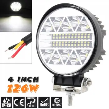 1pcs Ultra Bright 4 Inch Round Offroad Car LED Work Light Bar Modified Lamp for Off Road Car SUV ATV Truck
1pcs Ultra Bright 4 Inch Round Offroad Car LED Work Light Bar Modified Lamp for Off Road Car SUV ATV Truck