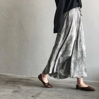 Korea Leopard print big swing skirt famale drawstring satin large size loose fishtail high waist skirt women summer ZFHD
Korea Leopard print big swing skirt famale drawstring satin large size loose fishtail high waist skirt women summer ZFHD