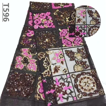 Sequined Embroidered Net Lace Fabrics 2019 Classical Design African Guinea Sequins Wedding Mesh Prom Dresses Sewing Fabircs
Sequined Embroidered Net Lace Fabrics 2019 Classical Design African Guinea Sequins Wedding Mesh Prom Dresses Sewing Fabircs