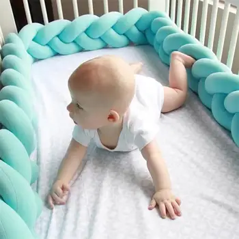 1M/2M/3M 3 Knot Soft Baby Bed Bumper Crib Pad Protection Bedding for Infant Cotton Colorful Pillow Bumpers For Baby Room Decor
1M/2M/3M 3 Knot Soft Baby Bed Bumper Crib Pad Protection Bedding for Infant Cotton Colorful Pillow Bumpers For Baby Room Decor