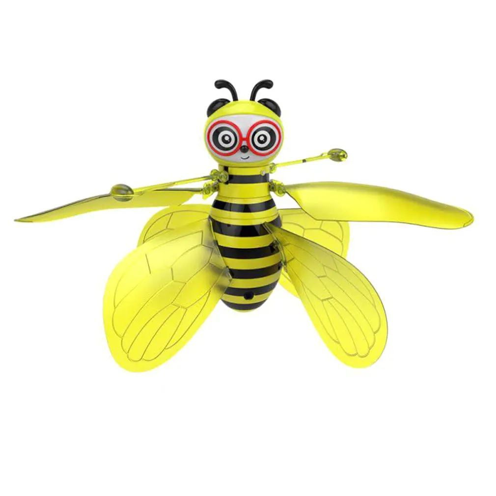Cartoon Bee Mini Drone Infrarood Inductie Hand Control UFO Hoogte Hold RC Training Drone RC Quadcopter voor Kinderen Kids
Cartoon Bee Mini Drone Infrarood Inductie Hand Control UFO Hoogte Hold RC Training Drone RC Quadcopter voor Kinderen Kids