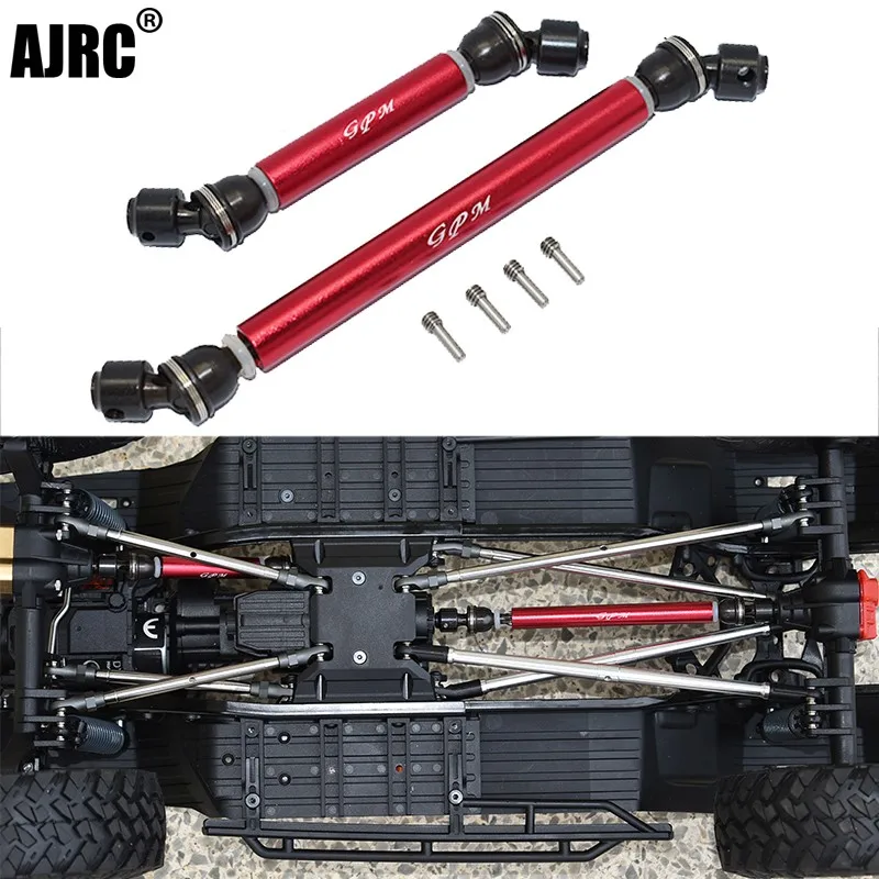 axial SCX10 III Gladiator AXI03006T1/T2 extended aluminum alloy tube +45# steel CVD head front and rear drive shaft
axial SCX10 III Gladiator AXI03006T1/T2 extended aluminum alloy tube +45# steel CVD head front and rear drive shaft