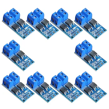 DC 5-36V 15A 400W Dual High-Power MOS Transistor Module FET 0-20KHz PWM Electronic Switch Control Board(10Pcs)
DC 5-36V 15A 400W Dual High-Power MOS Transistor Module FET 0-20KHz PWM Electronic Switch Control Board(10Pcs)