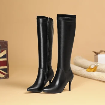 Women Fashion Boots Knee High Boots Solid Color Riding Boots Women Elegant Side Zip Comfortable Boots Plus size Shoes
Women Fashion Boots Knee High Boots Solid Color Riding Boots Women Elegant Side Zip Comfortable Boots Plus size Shoes