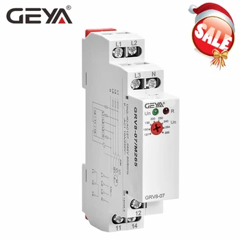GEYA GRV8-07 Power Protection Relay 3 Phase Voltage Monitor Phase Sequence Control Relays
GEYA GRV8-07 Power Protection Relay 3 Phase Voltage Monitor Phase Sequence Control Relays