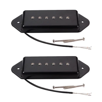 1 Pair P90 Guitar Pickups Single Coil Neck&Bridge for Electric Guitar Replacement Parts 
1 Pair P90 Guitar Pickups Single Coil Neck&Bridge for Electric Guitar Replacement Parts