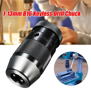 B16 1/32"- 1/2" Lathe Drill Chuck 1-13mm Self Tighten Keyless Drill Chuck For Drilling Machine Taper Drill Chuck For Power
B16 1/32"- 1/2" Lathe Drill Chuck 1-13mm Self Tighten Keyless Drill Chuck For Drilling Machine Taper Drill Chuck For Power