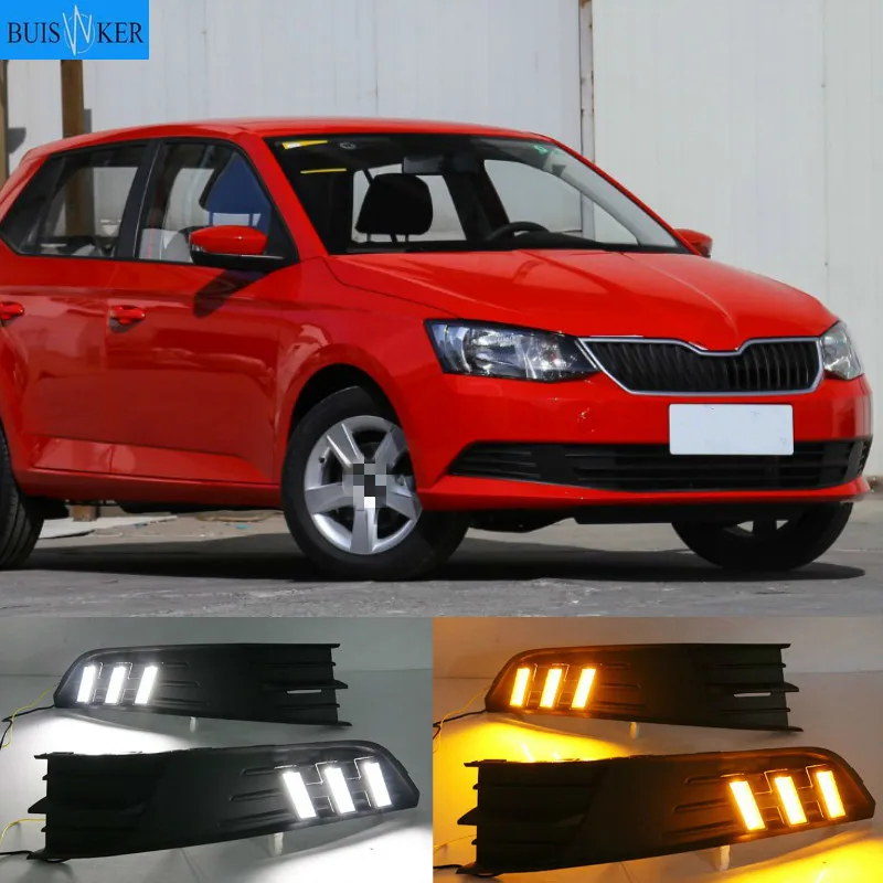 Для Skoda Fabia 2015-2017, супер яркие водонепроницаемые ABS Автомобильные дневные ходовые огни 12 в светодиодный ные дневные ходовые огни с крышкой противотуманной фары
Для Skoda Fabia 2015-2017, супер яркие водонепроницаемые ABS Автомобильные дневные ходовые огни 12 в светодиодный ные дневные ходовые огни с крышкой противотуманной фары