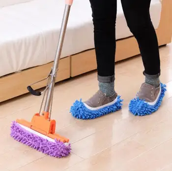 Foot Socks Creative Lazy Mopping Shoes Microfiber Mop Floor Cleaning Mophead Floor Polishing Cleaning Cover
Foot Socks Creative Lazy Mopping Shoes Microfiber Mop Floor Cleaning Mophead Floor Polishing Cleaning Cover