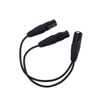 HOT-35cm 1 Male to 2 Female Audio Extension Cable Microphone Y Audio Splitter Cord Line
HOT-35cm 1 Male to 2 Female Audio Extension Cable Microphone Y Audio Splitter Cord Line