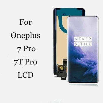 LCD Display For Oneplus 7 Pro LCD touch Screen Frame Digitizer Screen Replacement for Oneplus 7T Pro No Dead Pixel Mobile phone