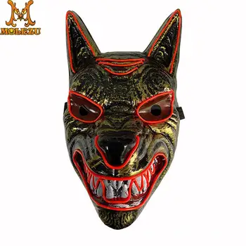 Molezu Halloween wolf head PVC Mask Adult Party Costume Mask horror Carnival Cosplay party props
Molezu Halloween wolf head PVC Mask Adult Party Costume Mask horror Carnival Cosplay party props