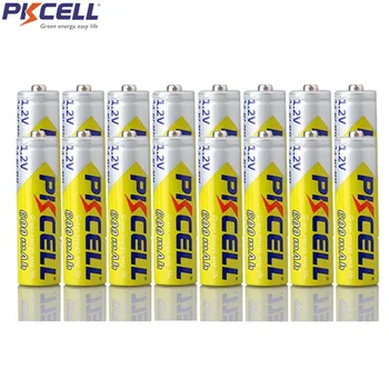16Pcs PKCELL AA Rechargeable Battery NIMH 1.2V 600mah Charge Fast And Best Price For Digital Camera
16Pcs PKCELL AA Rechargeable Battery NIMH 1.2V 600mah Charge Fast And Best Price For Digital Camera