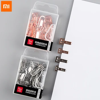 50/80pcs Xiaomi Fizz steel fine paper clips Creative Nickel plated Rust-proof Rose gold Paper clips Advanceds office stationery
50/80pcs Xiaomi Fizz steel fine paper clips Creative Nickel plated Rust-proof Rose gold Paper clips Advanceds office stationery