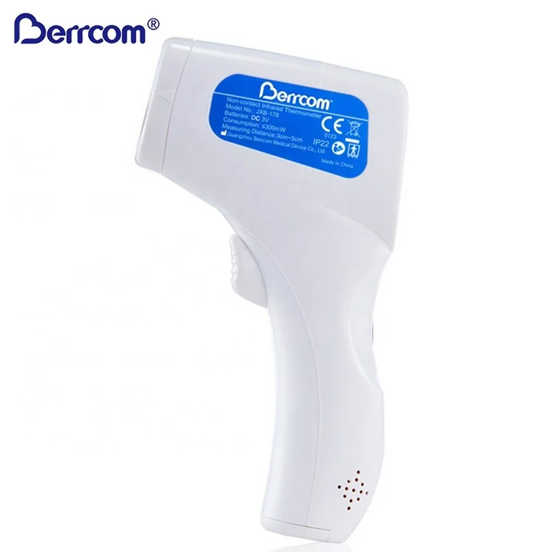 Berrcom Non-Contact LCD Digital Thermometer Fever Handheld Infrared Forehead Body Thermometer
Berrcom Non-Contact LCD Digital Thermometer Fever Handheld Infrared Forehead Body Thermometer