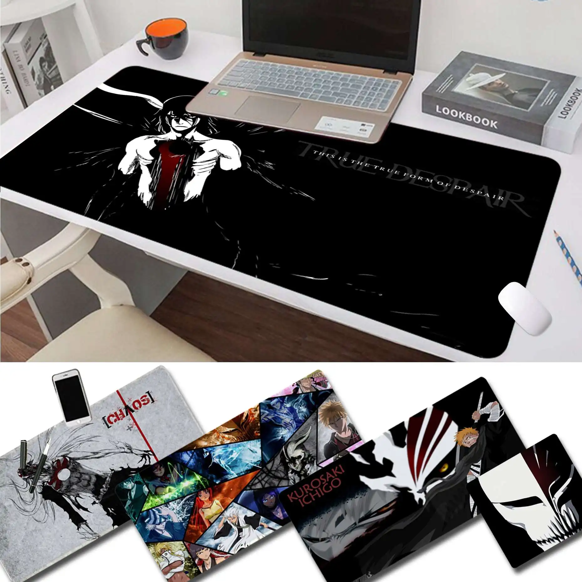 

Maiya Hot Sales BLEACH Gamer Speed Mice Retail Small Rubber Mousepad Free Shipping Large Mouse Pad Keyboards Mat