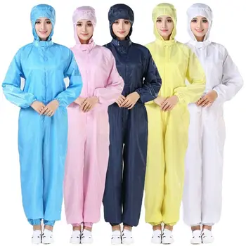 Protective Suit Coveralls with Cap Full Body Protection, Polyester Nonwoven Labor Insurance Safety Dust-proof and Anti-static
Protective Suit Coveralls with Cap Full Body Protection, Polyester Nonwoven Labor Insurance Safety Dust-proof and Anti-static