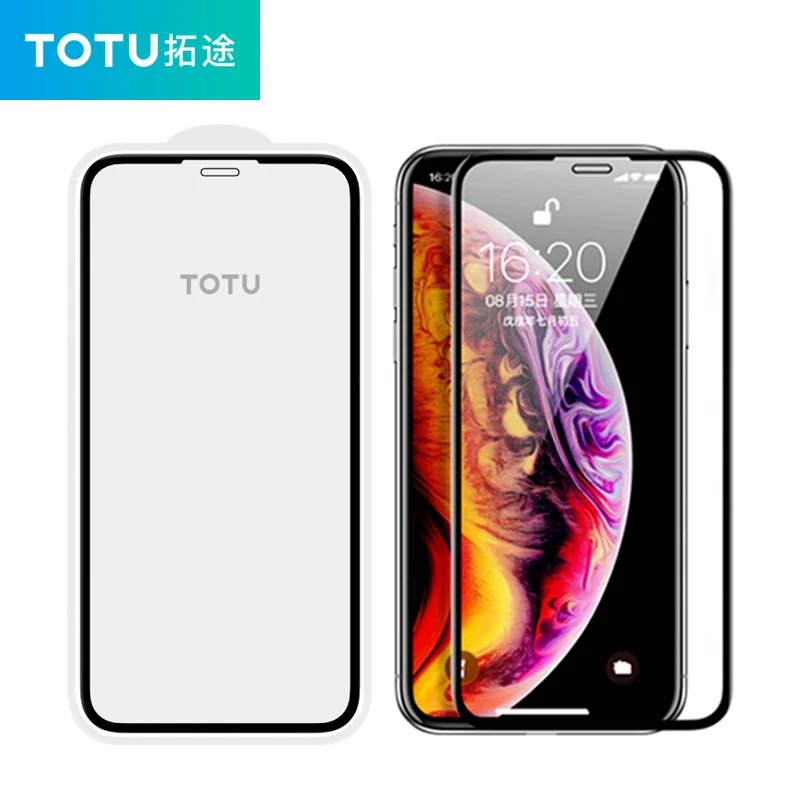 TOTU 3D Fast Adhesive Screen Protector Glass Full Cover for iPhone 11 2019 iPhone Xs Max X XR XI 11 Tempered Glass Screen Saver
TOTU 3D Fast Adhesive Screen Protector Glass Full Cover for iPhone 11 2019 iPhone Xs Max X XR XI 11 Tempered Glass Screen Saver