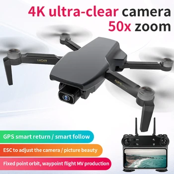 GPS RC Drone with 5G Wifi FPV 4K HD Dual Camera Brushless Optical Flow RC Quadcopter Mini Drone High Quality 25mins Flight Time
GPS RC Drone with 5G Wifi FPV 4K HD Dual Camera Brushless Optical Flow RC Quadcopter Mini Drone High Quality 25mins Flight Time