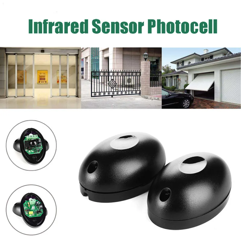 DC/AC 12~24V waterproof IP55 photocell automatic gate door safety sensor alarm infrared beam sensor photocell 20m detect range
DC/AC 12~24V waterproof IP55 photocell automatic gate door safety sensor alarm infrared beam sensor photocell 20m detect range