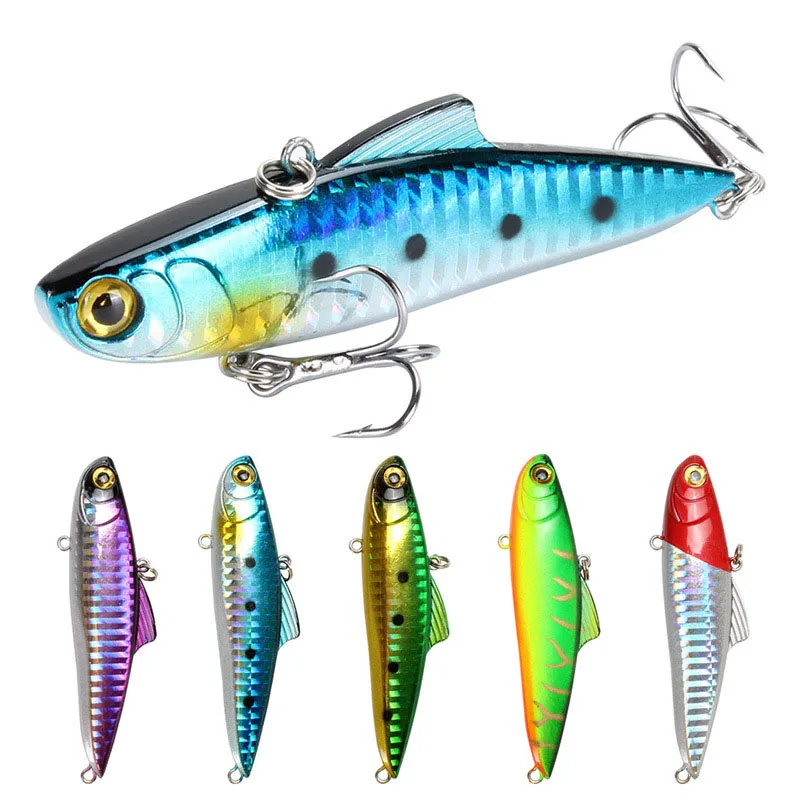 Artificial VIB Plastic Hard Bait 5Color 8.5cm/21.4g Depth Dive 0.5-3M Bionic Bait 6# With HookWobbler Sea Fishing Lure
Artificial VIB Plastic Hard Bait 5Color 8.5cm/21.4g Depth Dive 0.5-3M Bionic Bait 6# With HookWobbler Sea Fishing Lure