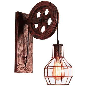 Country Wall Lamp Industrial Retro Wall Lamp Creative Wrought Iron Wall Lamp Personalized Restaurant Corridor Aisle Lamp
Country Wall Lamp Industrial Retro Wall Lamp Creative Wrought Iron Wall Lamp Personalized Restaurant Corridor Aisle Lamp