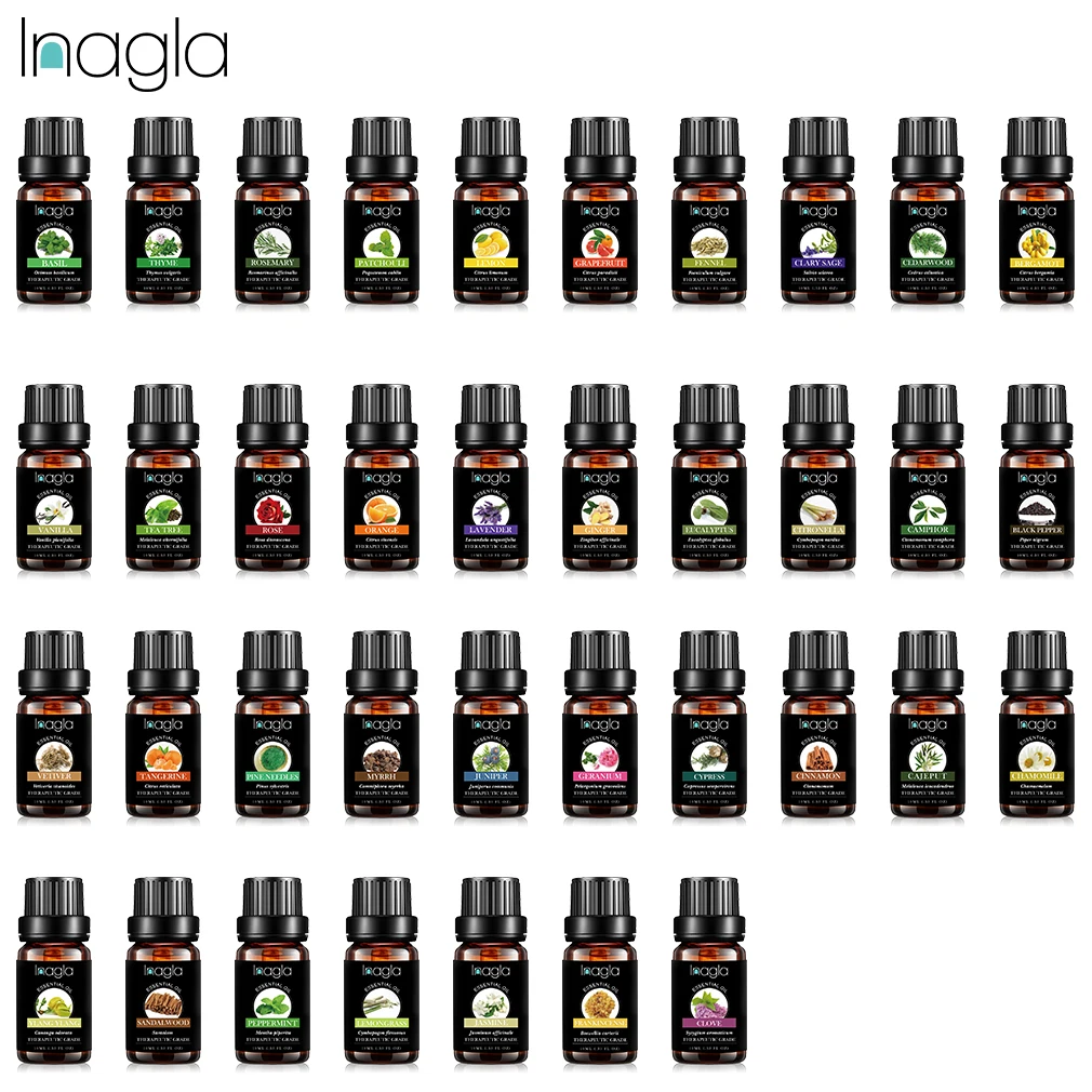 Эфирные масла Inagla Cypress 100% чистые натуральные эфирные 10 мл для ароматерапии
