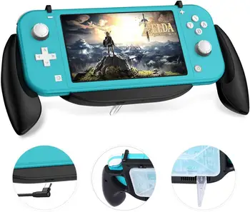Switch Hand Grip For Nintendo Switch Lite- Comfortable & Ergonomic Switch Grip, Joy Con & Switch Control with Card Case
Switch Hand Grip For Nintendo Switch Lite- Comfortable & Ergonomic Switch Grip, Joy Con & Switch Control with Card Case