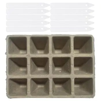 40pcs Paper Simple Helpful Durable Seed Growing Trays Seedling Pot Plant Markers for Garden 20pcs Trays 20pcs Plant Markers
40pcs Paper Simple Helpful Durable Seed Growing Trays Seedling Pot Plant Markers for Garden 20pcs Trays 20pcs Plant Markers