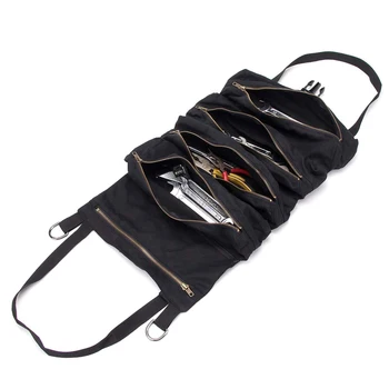 Multifunction Tool Roll Up Bag Waxed Canvas Storage Pouch Tools Tote Carrier Sling Holder Portable Organizer Tool New D11
Multifunction Tool Roll Up Bag Waxed Canvas Storage Pouch Tools Tote Carrier Sling Holder Portable Organizer Tool New D11