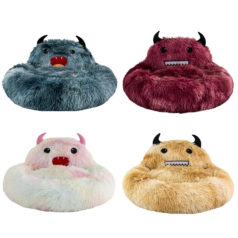 Plush Monsters Shape Pet Sleeping Bed Warm Winter Cat Nest Mat Washable Kennel Lovely Dog Bed Sofa Cushion Fluffy Soft
Plush Monsters Shape Pet Sleeping Bed Warm Winter Cat Nest Mat Washable Kennel Lovely Dog Bed Sofa Cushion Fluffy Soft