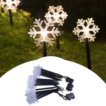 Christmas Star Christmas Tree Snowflake Decorative Lamp 1 Drag 5 Lights Decoration Fairy Light Garland Decoration Accessories
Christmas Star Christmas Tree Snowflake Decorative Lamp 1 Drag 5 Lights Decoration Fairy Light Garland Decoration Accessories