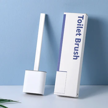 Silicone Wc Toilet Brush Wall Mounted Flat Head Flexible Soft Bristles Brush With Quick Drying Holder Set For Bathroom Accessory 
Silicone Wc Toilet Brush Wall Mounted Flat Head Flexible Soft Bristles Brush With Quick Drying Holder Set For Bathroom Accessory